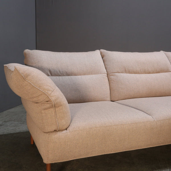 Hay Three Seater Grey Fabric Sofa @ REHAUS
