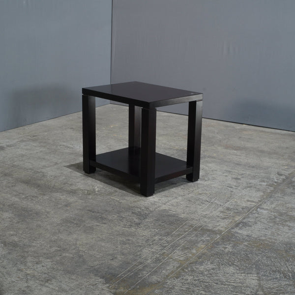 HC Black Wooden Side Table @ REHAUS