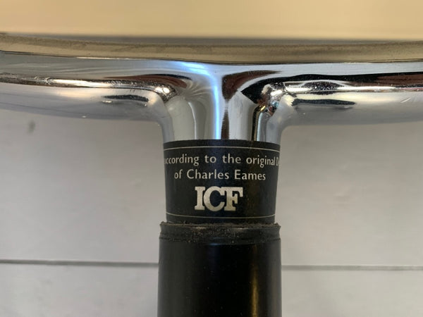 ICF Vitra Eames EA 108 Aluminium Chair - In Pale - Cream Leather @ REHAUS