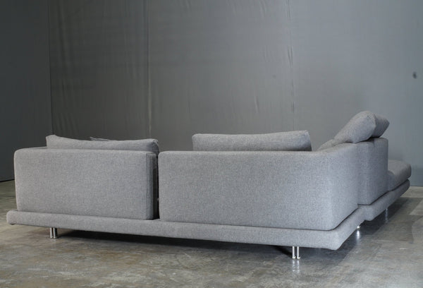Il Loft Mercury Line Modular Grey Sofa by Giorgio Saporiti @ REHAUS