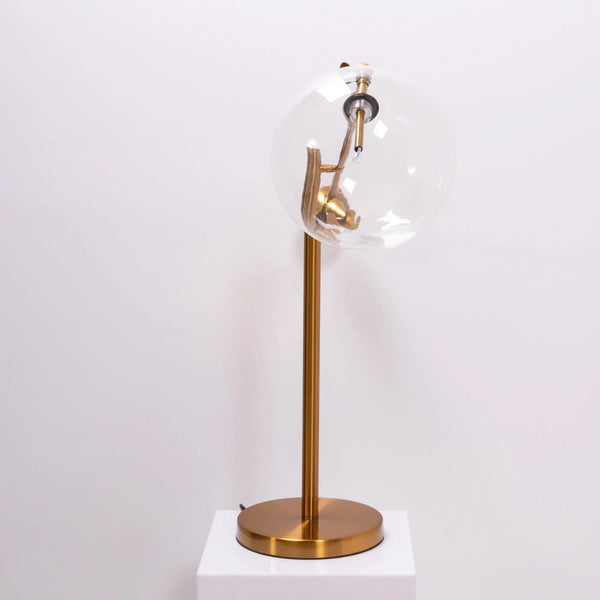Italian Style Brass Table Lamp - REHAUS - Italian