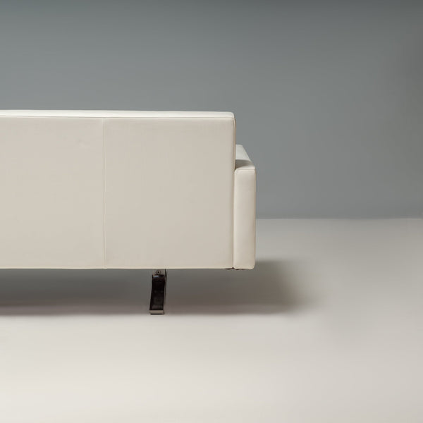 Jean - Marie Massaud for Poltrona Frau Cream Leather Kennedee Sofa - REHAUS - Jean - Marie Massaud