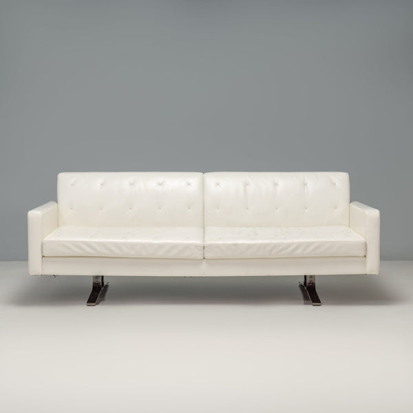 Jean - Marie Massaud for Poltrona Frau Cream Leather Kennedee Sofa - REHAUS - Jean - Marie Massaud
