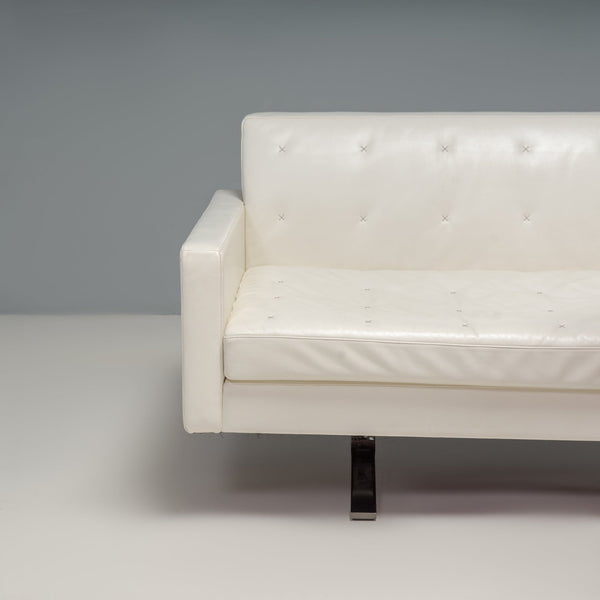 Jean - Marie Massaud for Poltrona Frau Cream Leather Kennedee Sofa - REHAUS - Jean - Marie Massaud