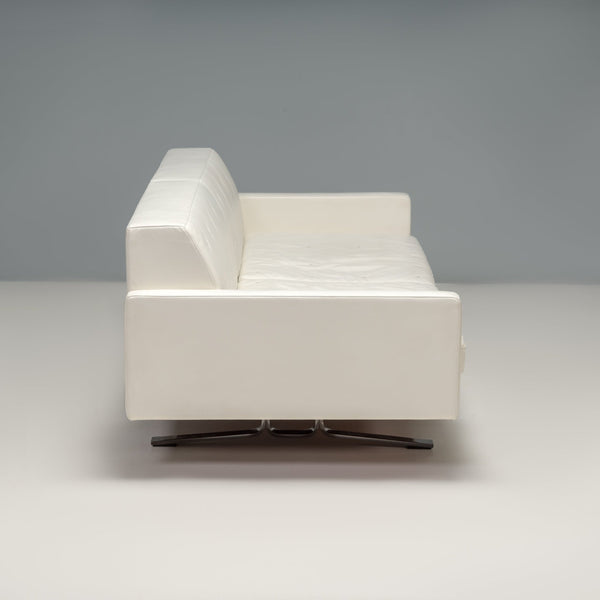 Jean - Marie Massaud for Poltrona Frau Cream Leather Kennedee Sofa - REHAUS - Jean - Marie Massaud
