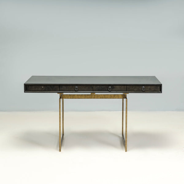 Julian Chichester Cortes Black Vellum Desk - REHAUS - Julian Chichester