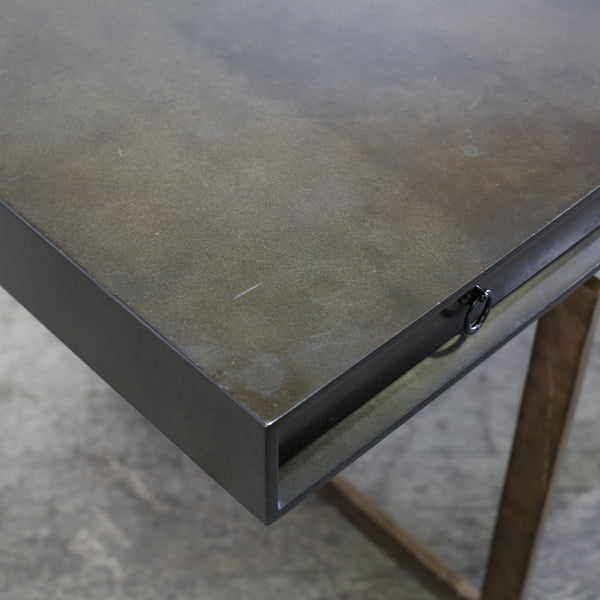 Julian Chichester Cortes Black Vellum Desk @ REHAUS