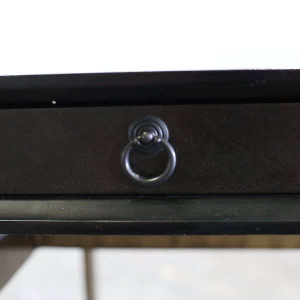 Julian Chichester Cortes Black Vellum Desk @ REHAUS