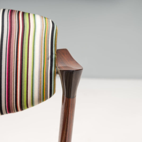 Kai Kristiansen Rosewood No 42 Chairs with Paul Smith upholstery, Set of 2 - REHAUS - Kai Kristiansen