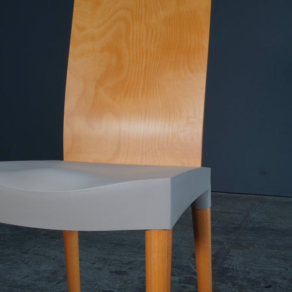 Kartell Grey Miss Trip Dining Chair by Philippe Starck @ REHAUS