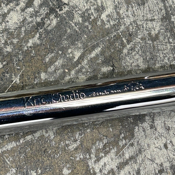 Knoll Brno Brown Tubular Chair by Ludwig Mies van der Rohe, Set of Two @ REHAUS