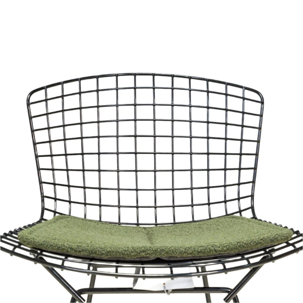 Knoll by Harry Bertoia Black & Green Bertoia Side Dining Chair @ REHAUS