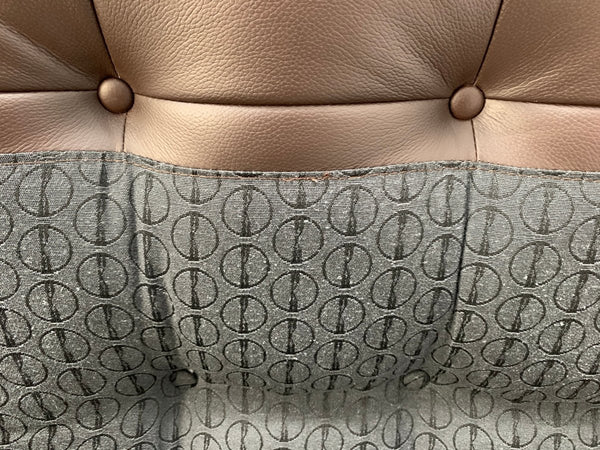 Knoll Studio Florence Knoll Lounge Chair Armchair - In Sabrina Brown Leather @ REHAUS