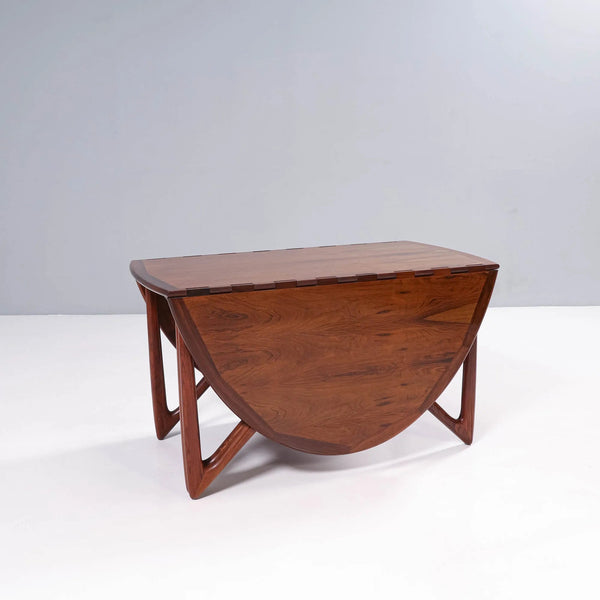 Kurt Østervig for Jason Möbler Rosewood Drop - Leaf Dining Table, 1960s - REHAUS - Kurt Østervig