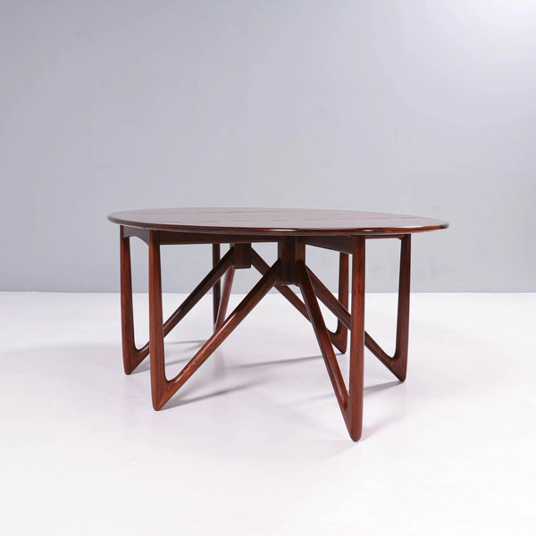 Kurt Østervig for Jason Möbler Rosewood Drop - Leaf Dining Table, 1960s - REHAUS - Kurt Østervig