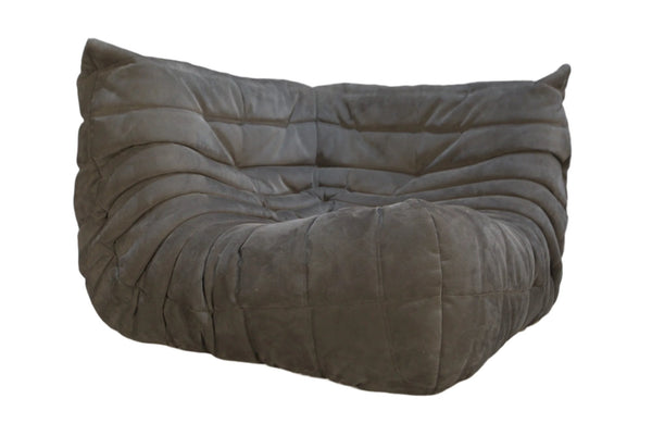 Ligne Roset Alcantara Grey Togo Corner Sofa by Michel Ducaroy @ REHAUS