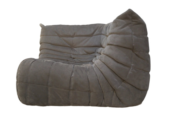 Ligne Roset Alcantara Grey Togo Corner Sofa by Michel Ducaroy @ REHAUS