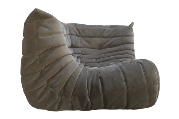 Ligne Roset Alcantara Grey Togo Corner Sofa by Michel Ducaroy @ REHAUS