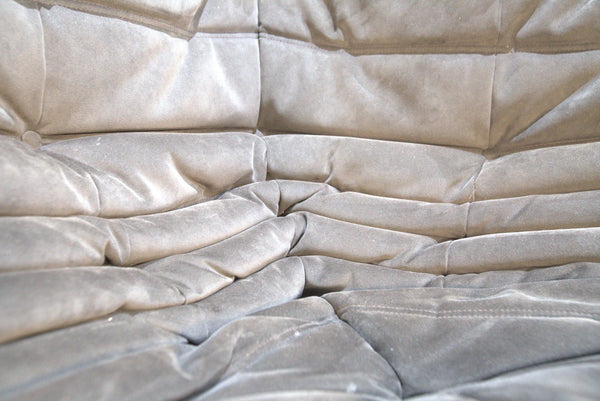 Ligne Roset Alcantara Grey Togo Corner Sofa by Michel Ducaroy @ REHAUS