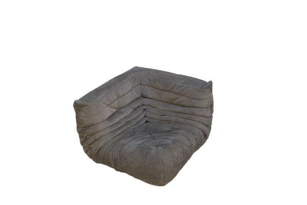 Ligne Roset Alcantara Grey Togo Corner Sofa by Michel Ducaroy @ REHAUS