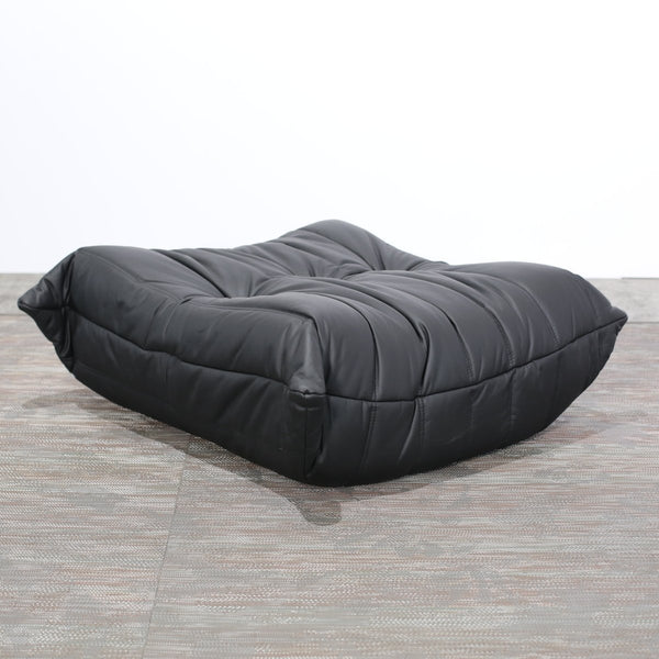 Ligne Roset by Michel Ducaroy Black Leather Togo Sofa, Set of Five @ REHAUS