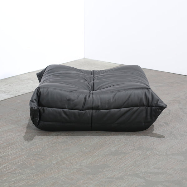 Ligne Roset by Michel Ducaroy Black Leather Togo Sofa, Set of Five @ REHAUS