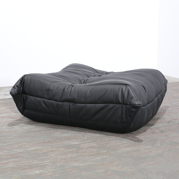 Ligne Roset by Michel Ducaroy Black Leather Togo Sofa, Set of Five @ REHAUS