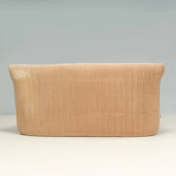 Ligne Roset by Michel Ducaroy Brown Fabric Aralia Sofa - REHAUS - Michel Ducaroy