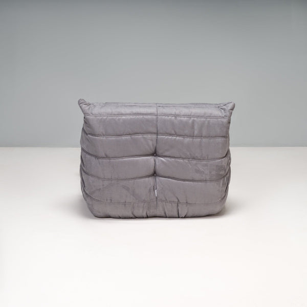Ligne Roset by Michel Ducaroy Togo Grey Armchair and Footstool - REHAUS - Michel Ducaroy