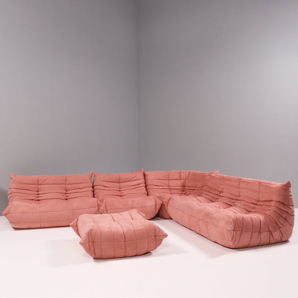 Ligne Roset by Michel Ducaroy Togo Pink Sofa, Set of 5 @ REHAUS
