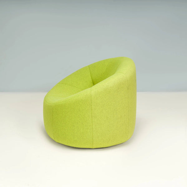 Ligne Roset by Pierre Paulin Green Fabric Pumpkin Armchair - REHAUS - Pierre Paulin