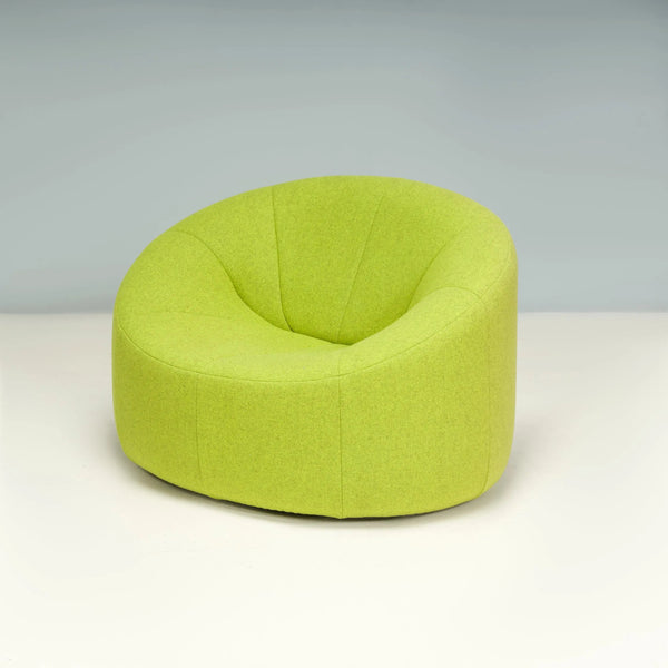 Ligne Roset by Pierre Paulin Green Fabric Pumpkin Armchair - REHAUS - Pierre Paulin