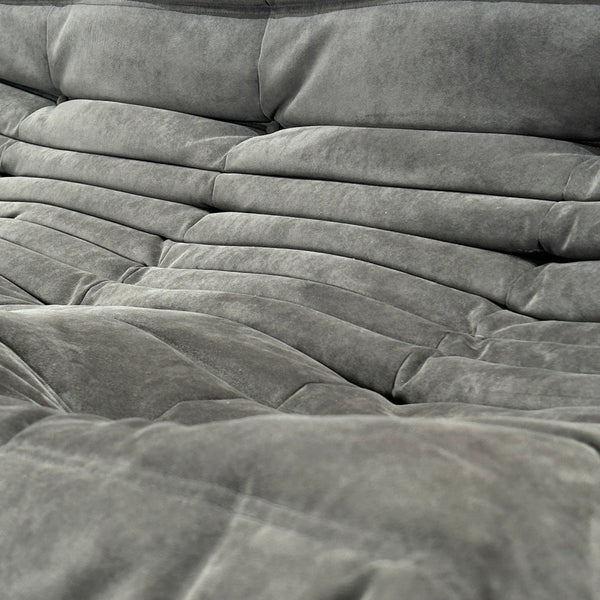 Ligne Roset Dark Grey Three Seater Togo by Michel Ducaroy @ REHAUS