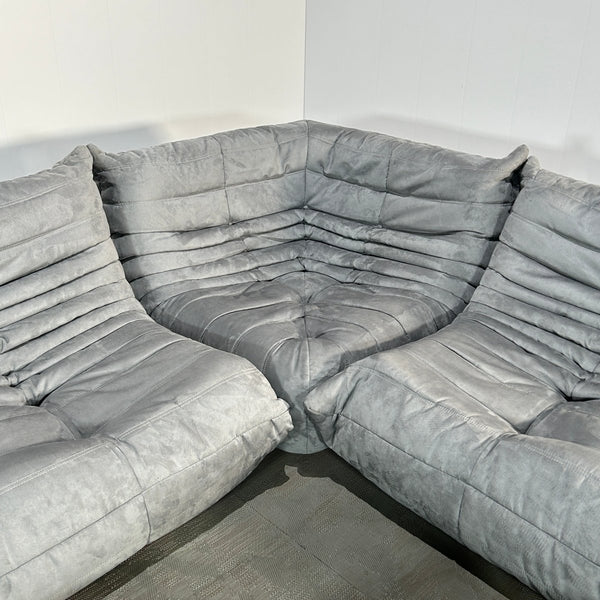 Ligne Roset Grey Togo Five Set by Michel Ducaroy @ REHAUS
