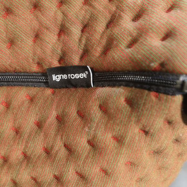 Ligne Roset High Back Magenta Ploum Sofa and Yellow Ottoman by Ronan & Erwan Bouroullec @ REHAUS