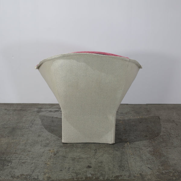 Ligne Roset Moël Armchair & Footstool by Inga Sempé @ REHAUS