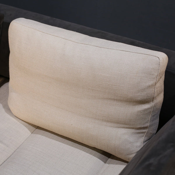 Ligne Roset - Shaped Sofa with Alcantara Upholstery @ REHAUS