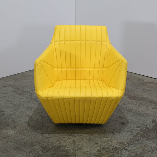 Ligne Roset Yellow Facett Armchair by R. & E. Bouroullec @ REHAUS