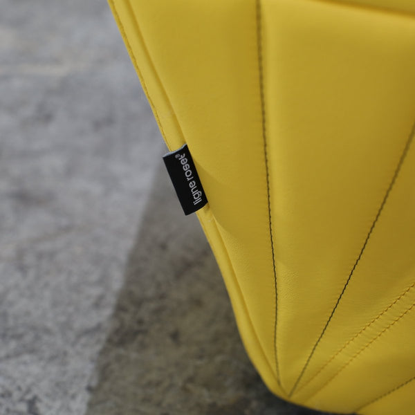 Ligne Roset Yellow Facett Armchair by R. & E. Bouroullec @ REHAUS