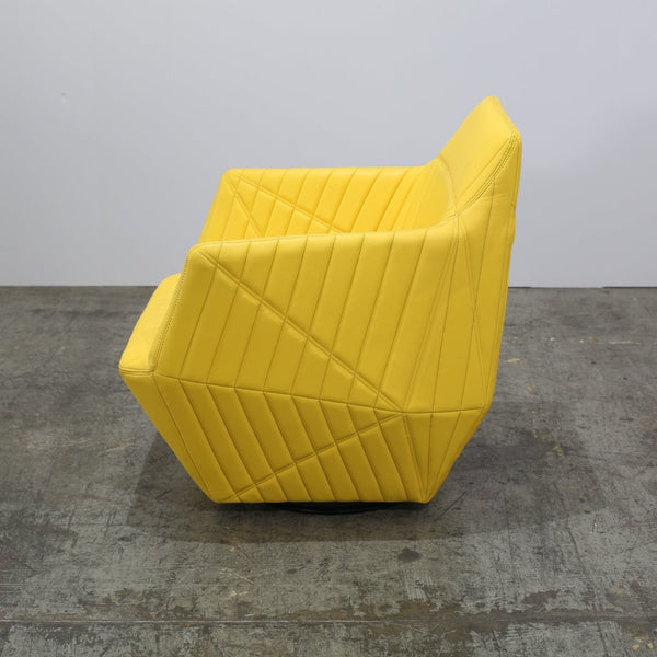 Ligne Roset Yellow Facett Armchair by R. & E. Bouroullec @ REHAUS