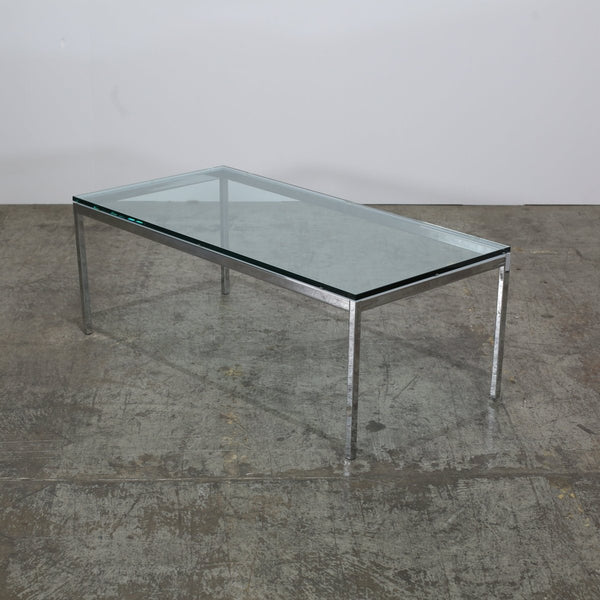 Low Glass Coffee Table by Knoll @ REHAUS