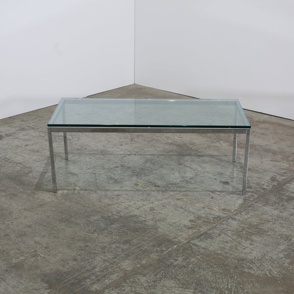 Low Glass Coffee Table by Knoll @ REHAUS