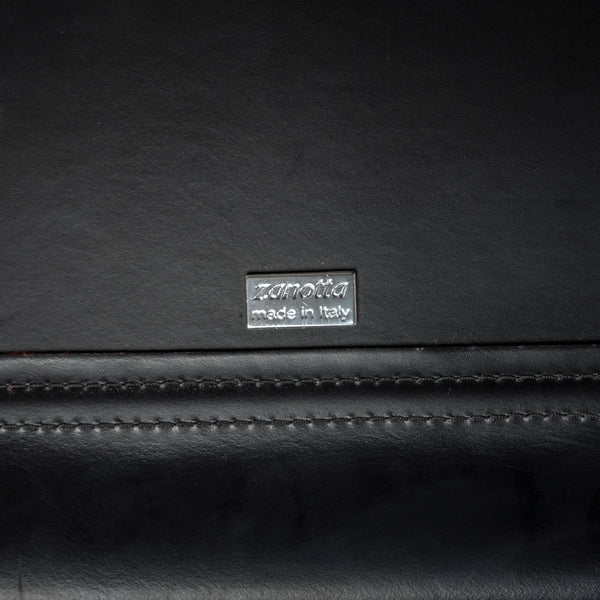 Marco Zanuso for Zanotta Brown Leather Maggiolina Lounge Chair & Footstool - REHAUS - Marco Zanuso