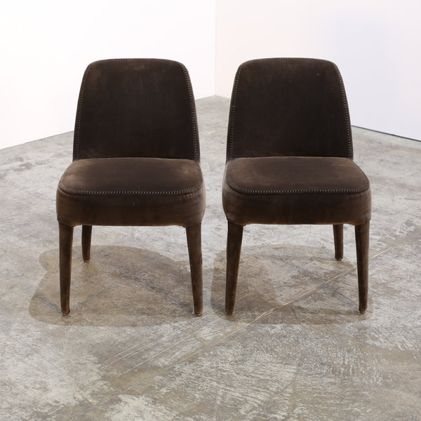 Maxalto Black Febo Dining Chair by Antonio Citterio, Set of Four @ REHAUS