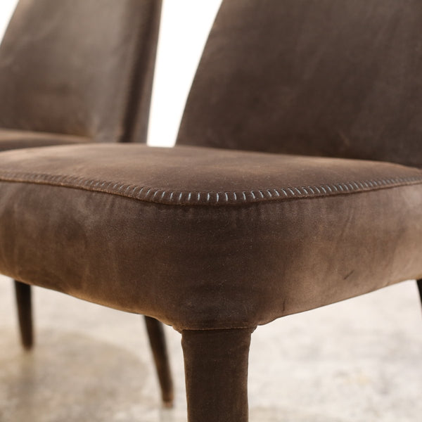 Maxalto Black Febo Dining Chair by Antonio Citterio, Set of Four @ REHAUS