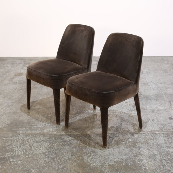 Maxalto Black Febo Dining Chair by Antonio Citterio, Set of Four @ REHAUS