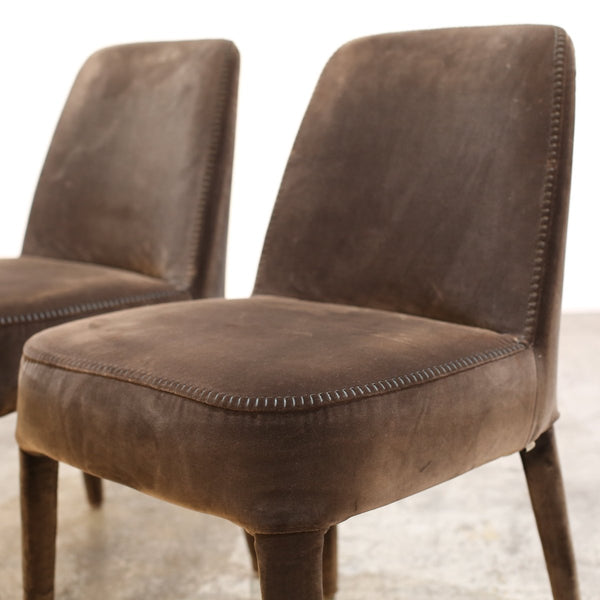 Maxalto Black Febo Dining Chair by Antonio Citterio, Set of Four @ REHAUS