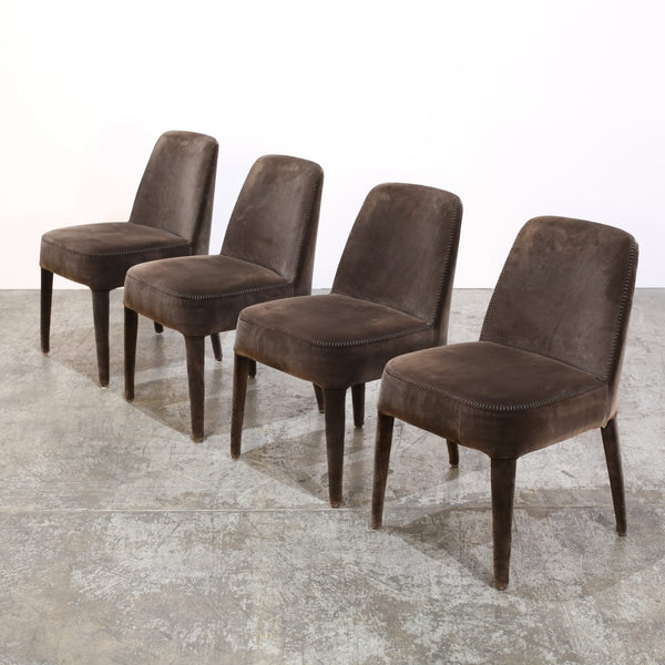 Maxalto Black Febo Dining Chair by Antonio Citterio, Set of Four @ REHAUS