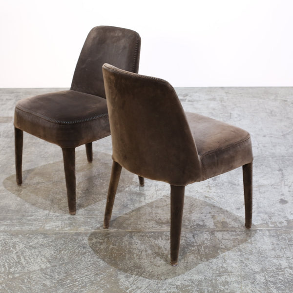 Maxalto Black Febo Dining Chair by Antonio Citterio, Set of Four @ REHAUS