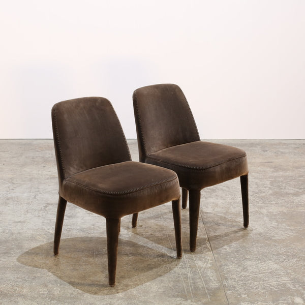 Maxalto Black Febo Dining Chair by Antonio Citterio, Set of Four @ REHAUS